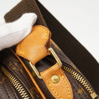 Louis Vuitton Shoulder Bag Monogram Reporter PM Brown — view 8