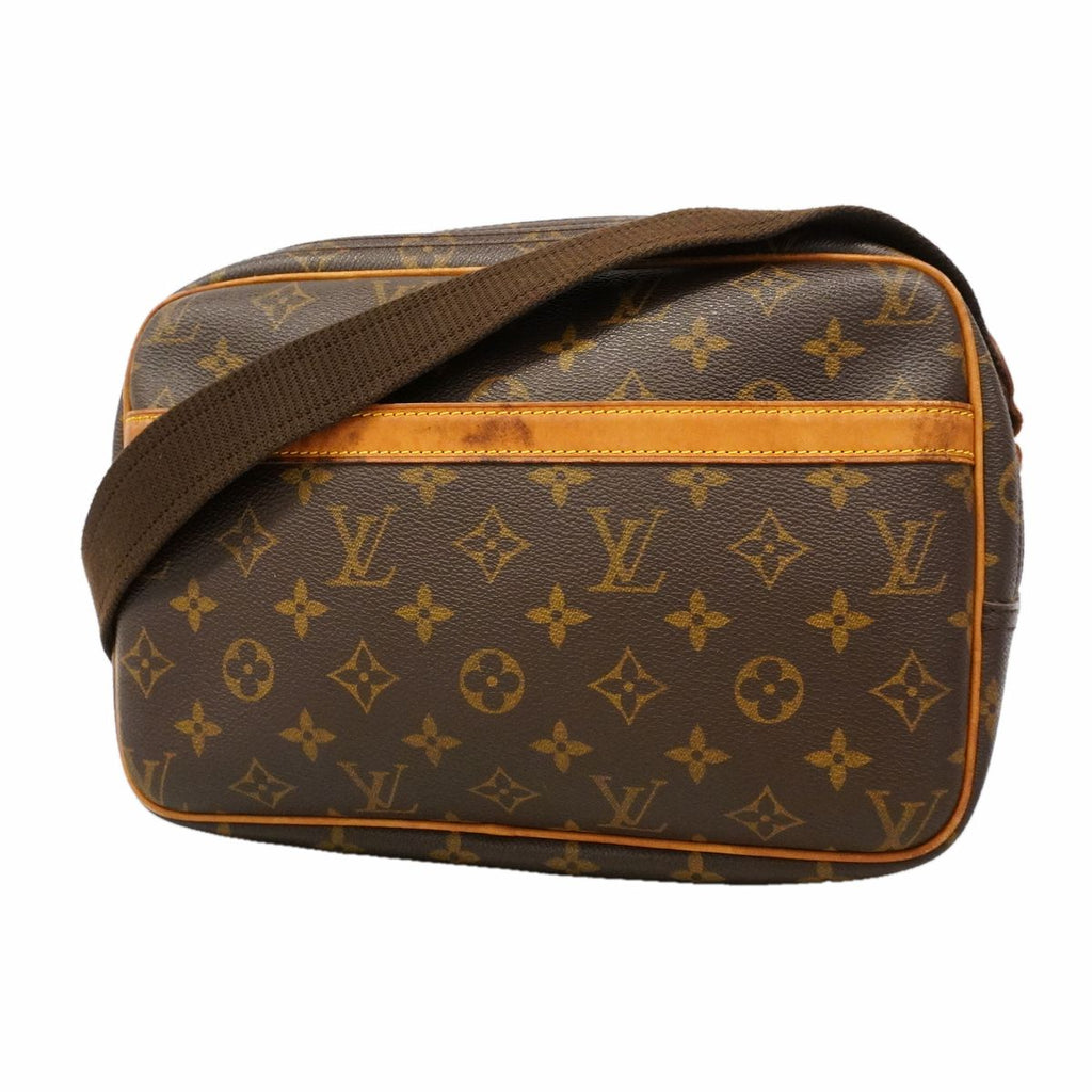 Louis Vuitton Shoulder Bag Monogram Reporter PM Brown