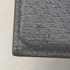 Gucci Trifold Wallet GG Supreme Black Silver — view 5