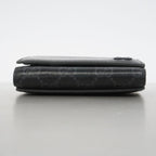 Gucci Trifold Wallet GG Supreme Black Silver — view 3
