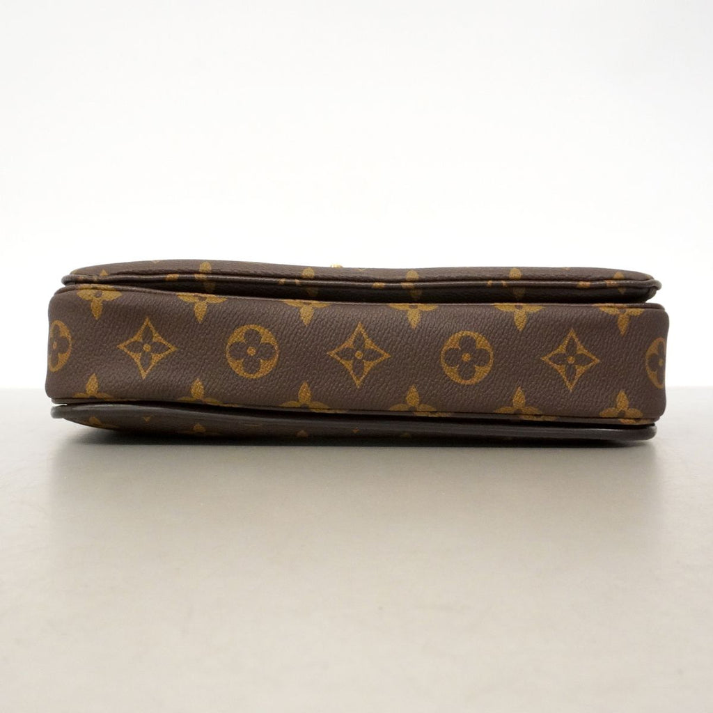 Louis Vuitton Handbag Monogram Pochette Metis MM Brown 2-Way Bag — view 3