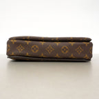 Louis Vuitton Handbag Monogram Pochette Metis MM Brown 2-Way Bag — view 3