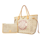 Louis Vuitton Tote Monogram Neverfull MM Nude Rose