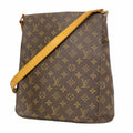 Louis Vuitton Shoulder Bag Monogram Musette Brown