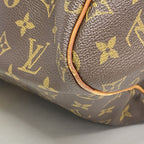 Louis Vuitton Boston Bag Monogram Keepall 55 Brown — view 6