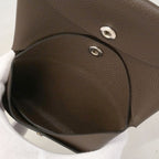 Hermes Coin Purse Calvi Duo Veau Epsom Ecorse Silver — view 3