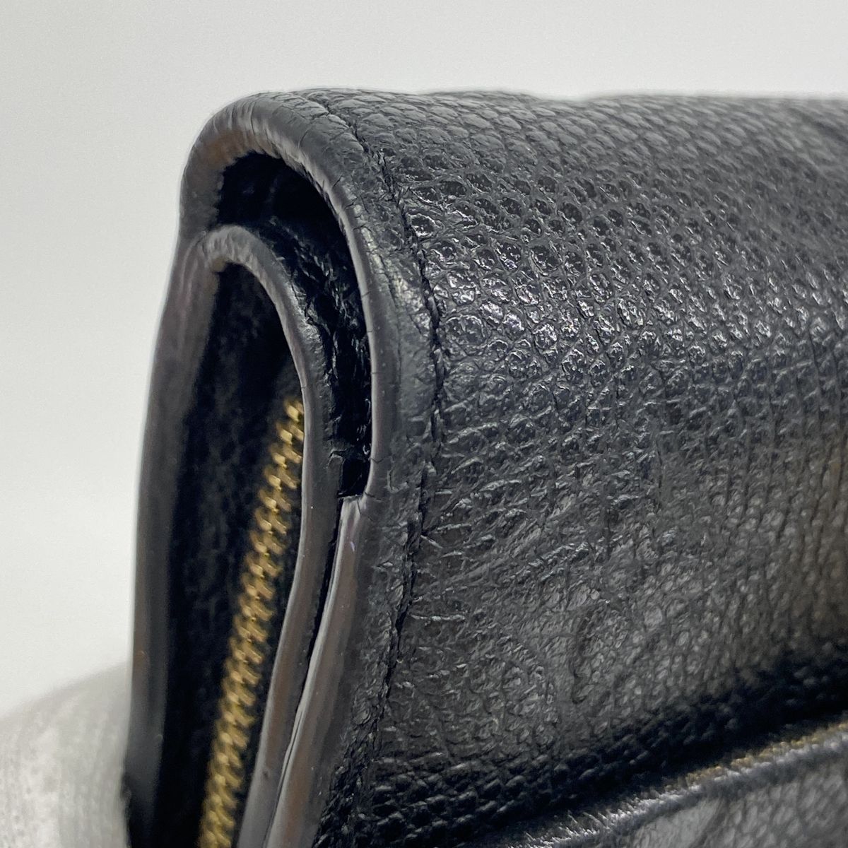 Louis Vuitton Trifold Wallet Monogram Empreinte Portefeuille Metis Compact Noir — view 5