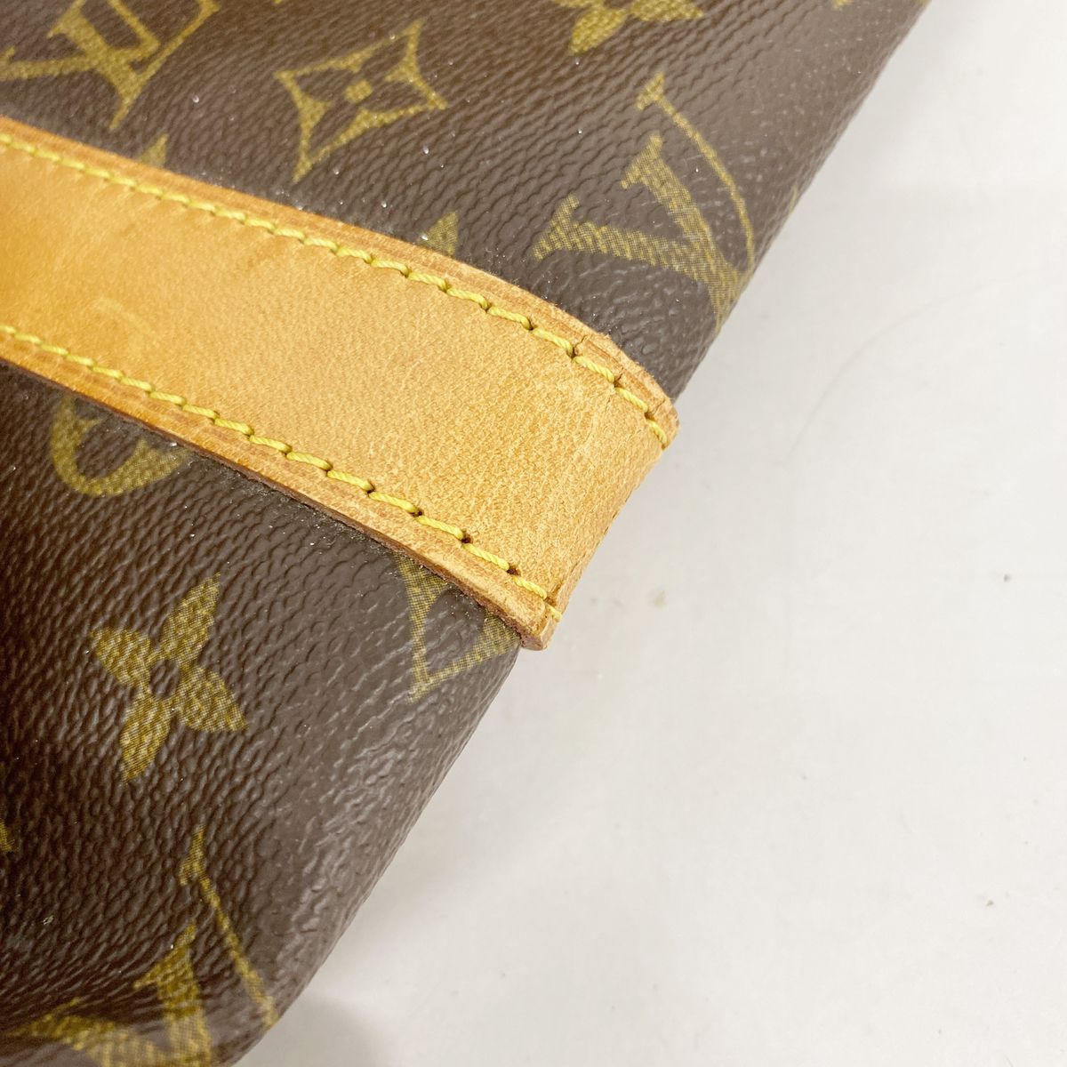 Louis Vuitton Boston Bag Monogram Keepall 50 Brown — view 7