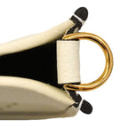 Hermes Shoulder Bag Evelyne TPM Taurillon Clemence Cream Gold — view 6