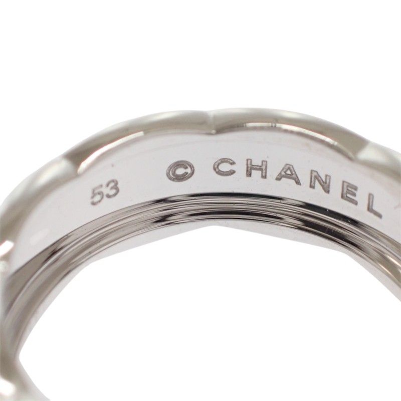 Chanel Coco Crush 53 Ring 18k White Gold — view 6