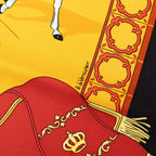 Hermes Carre 90 Real Escuela Andaluza Del Arte Royal Andalusian Equestrian Scarf — view 6