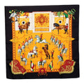 Hermes Carre 90 Real Escuela Andaluza Del Arte Royal Andalusian Equestrian Scarf