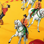 Hermes Carre 90 Real Escuela Andaluza Del Arte Royal Andalusian Equestrian Scarf — view 4