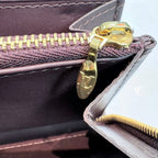 Louis Vuitton Zippy Wallet Vernis Amarante Monogram — view 8