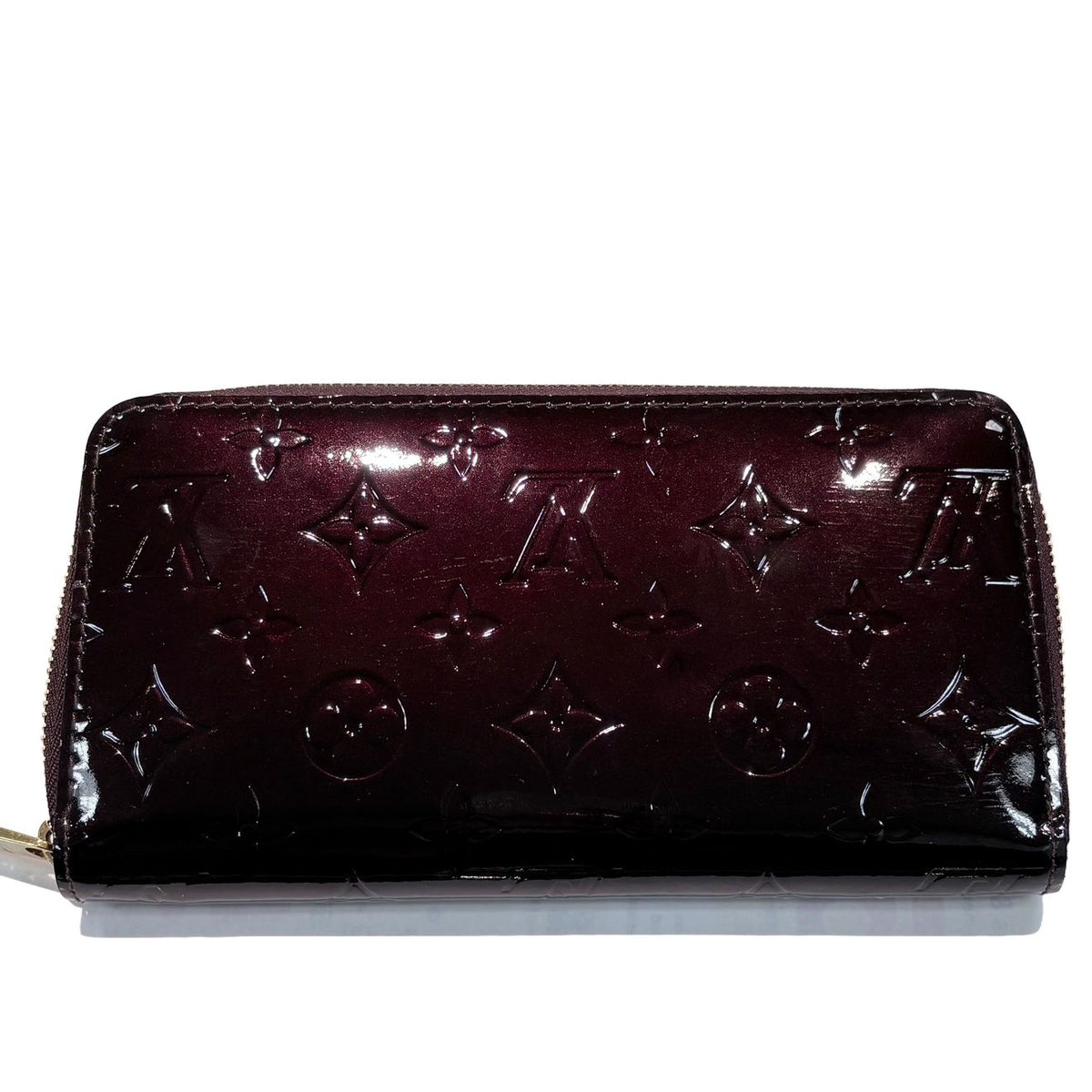 Louis Vuitton Zippy Wallet Vernis Amarante Monogram