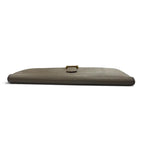 Hermes Bearn Soufflet Veau Epsom Taupe Gold Wallet — view 3