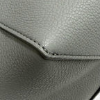 Celine Cabas Phantom Small Logo Soft Grain Calfskin Tote Bag Gray — view 7