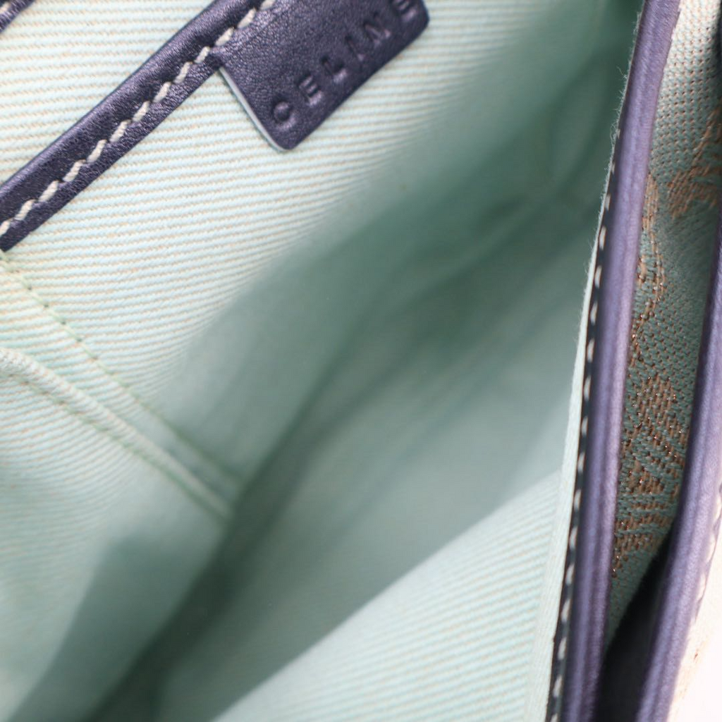Celine Shoulder Bag Macadam Jacquard Chain — view 8