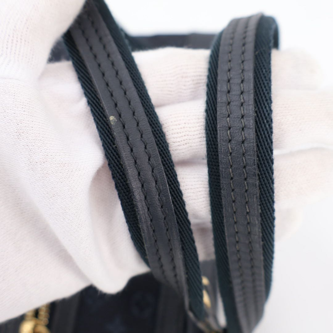Louis Vuitton Monogram Mini Lucille PM Handbag Blue — view 7