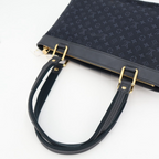 Louis Vuitton Monogram Mini Lucille PM Handbag Blue — view 8