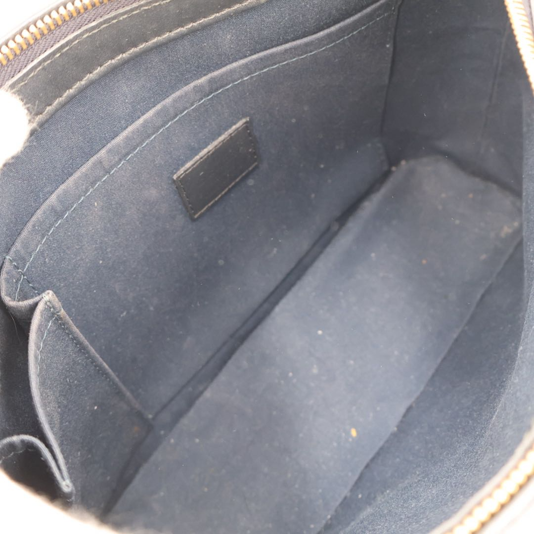 Louis Vuitton Monogram Mini Lucille PM Handbag Blue — view 6