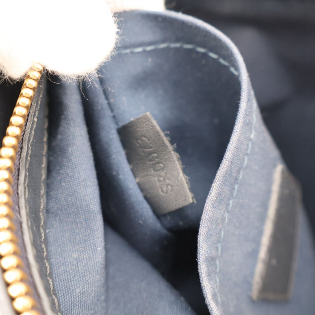 Louis Vuitton Monogram Mini Lucille PM Handbag Blue — view 4