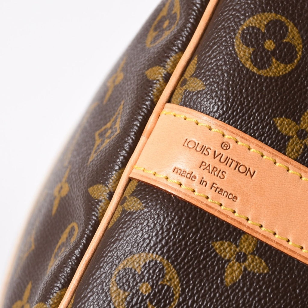 Louis Vuitton Monogram Keepall Bandouliere 50 Brown Boston Bag — view 8