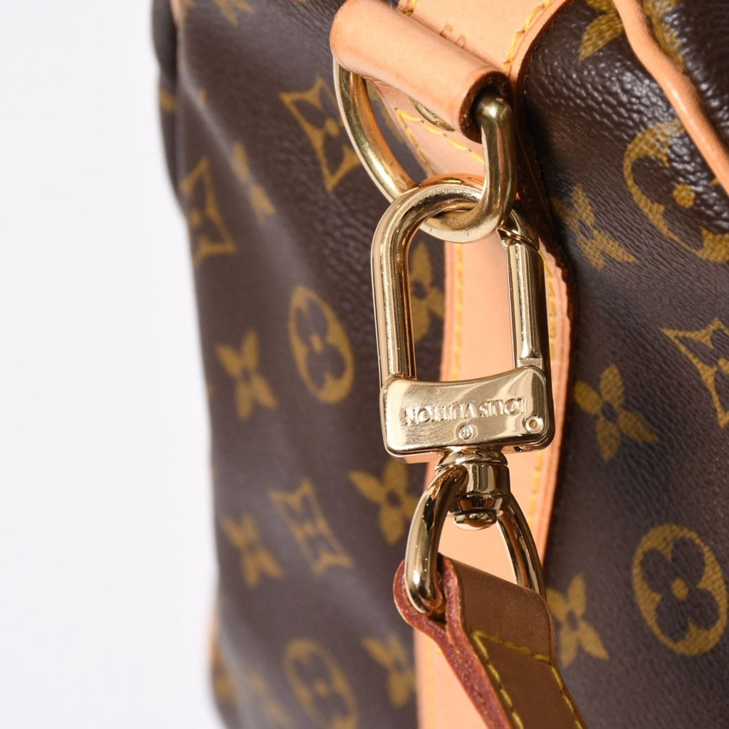 Louis Vuitton Monogram Keepall Bandouliere 50 Brown Boston Bag — view 6