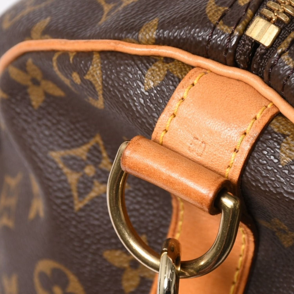 Louis Vuitton Monogram Keepall Bandouliere 50 Brown Boston Bag — view 6