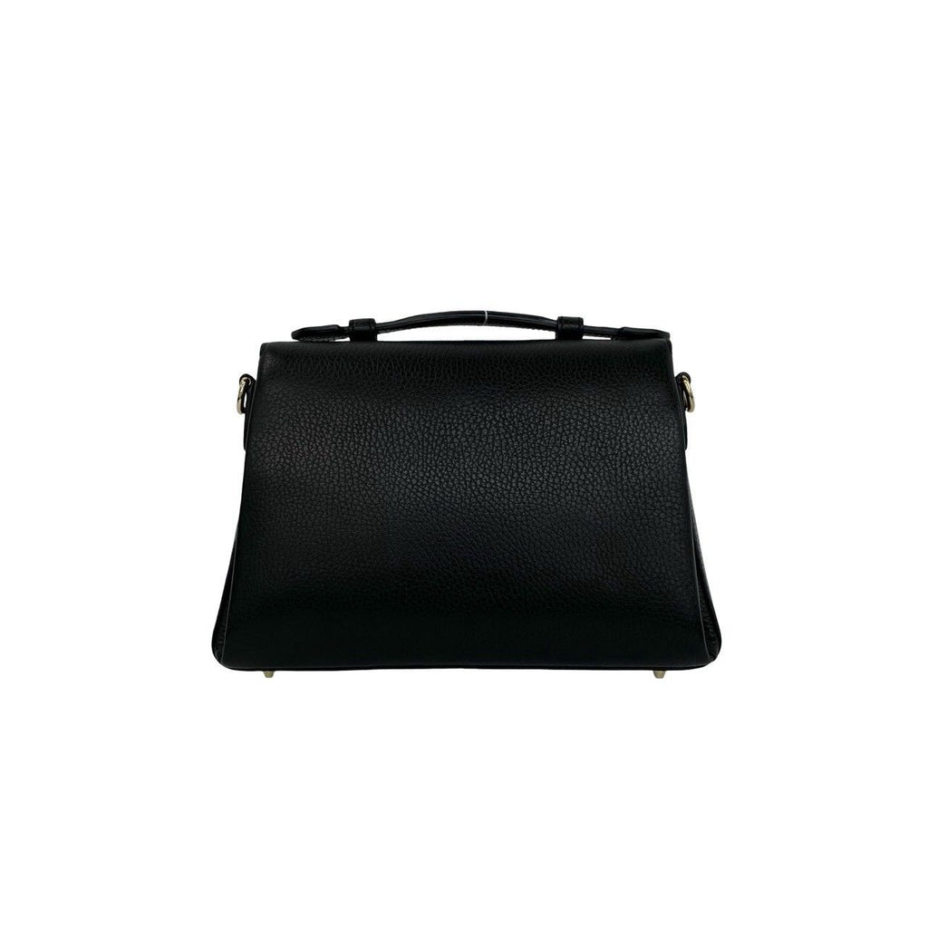 Gucci Interlocking G Leather 2-Way Chain Shoulder Bag Black — view 3