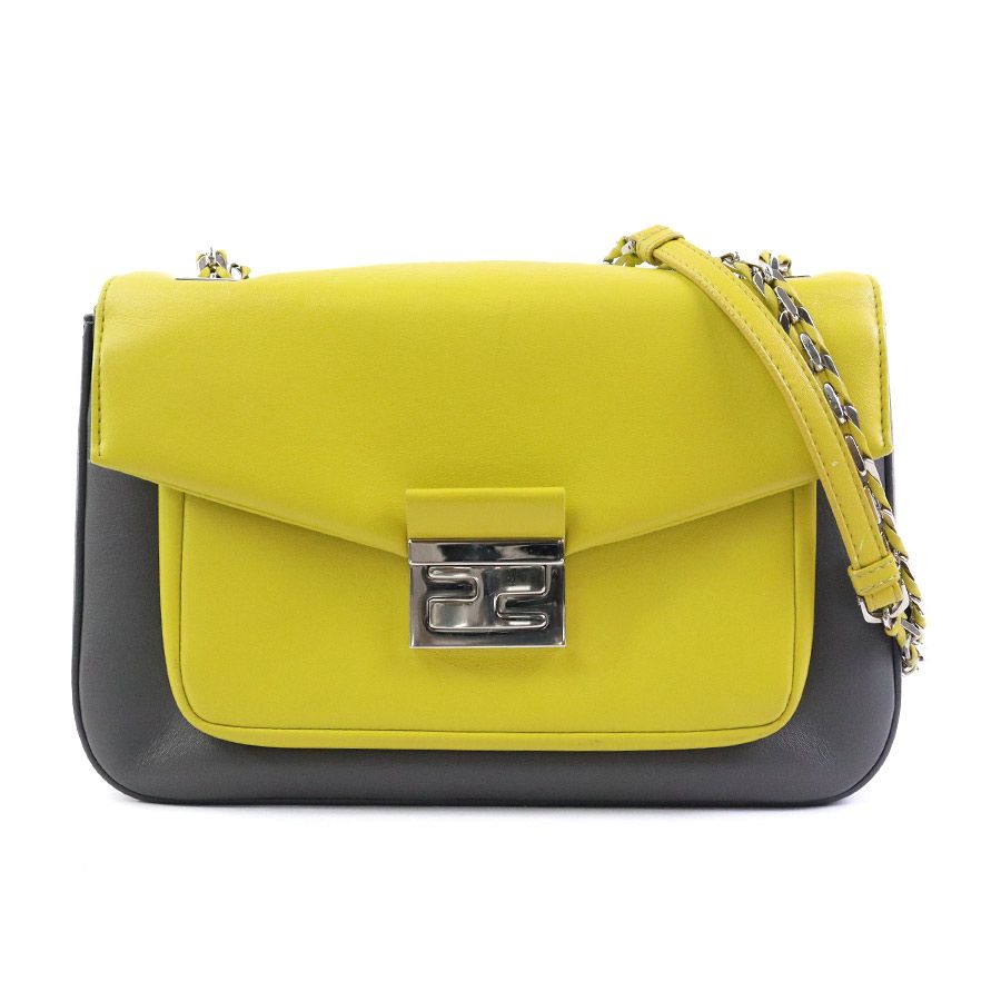 Fendi Shoulder Bag Yellow