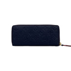 Louis Vuitton Zippy Wallet Monogram Empreinte Leather Card Case Black — view 2