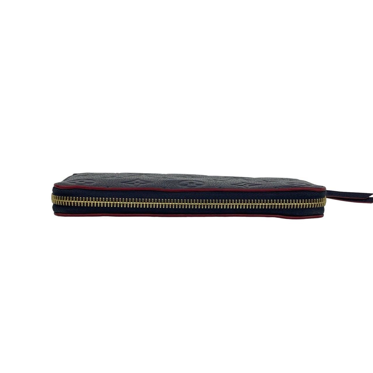 Louis Vuitton Zippy Wallet Monogram Empreinte Leather Card Case Black — view 3