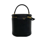 Louis Vuitton Cannes Epi Leather Handbag Vanity Bag Noir Black — view 3