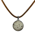 Hermes Touareg Necklace Choker Pendant Silver — view 2