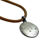 Hermes Touareg Necklace Choker Pendant Silver — view 5