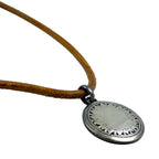 Hermes Touareg Necklace Choker Pendant Silver — view 3