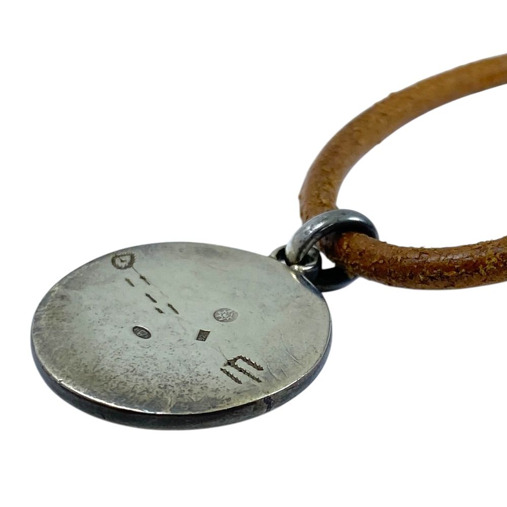 Hermes Touareg Necklace Choker Pendant Silver — view 6
