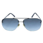Louis Vuitton Sunglasses Soco Damier Teardrop Acetate Metal Blue Black Eyewear — view 2