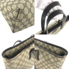 Gucci Shoulder Bag GG Supreme Logo Canvas Beige — view 7
