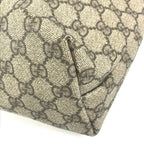 Gucci Shoulder Bag GG Supreme Logo Canvas Beige — view 6