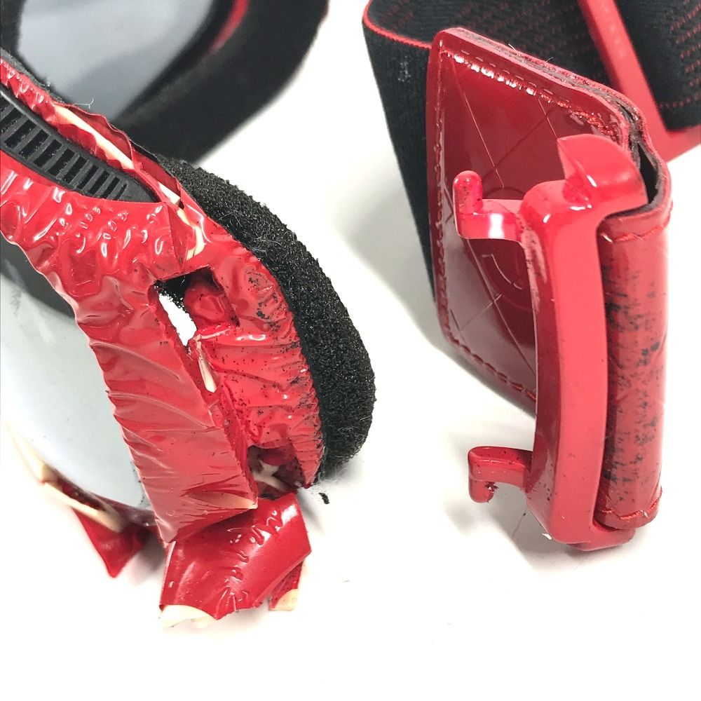Chanel Goggle Sunglasses Acetate Red Eyewear — view 7