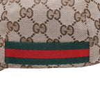 Gucci GG Canvas Baseball Cap Sherry Line M Beige Silver Hat — view 8