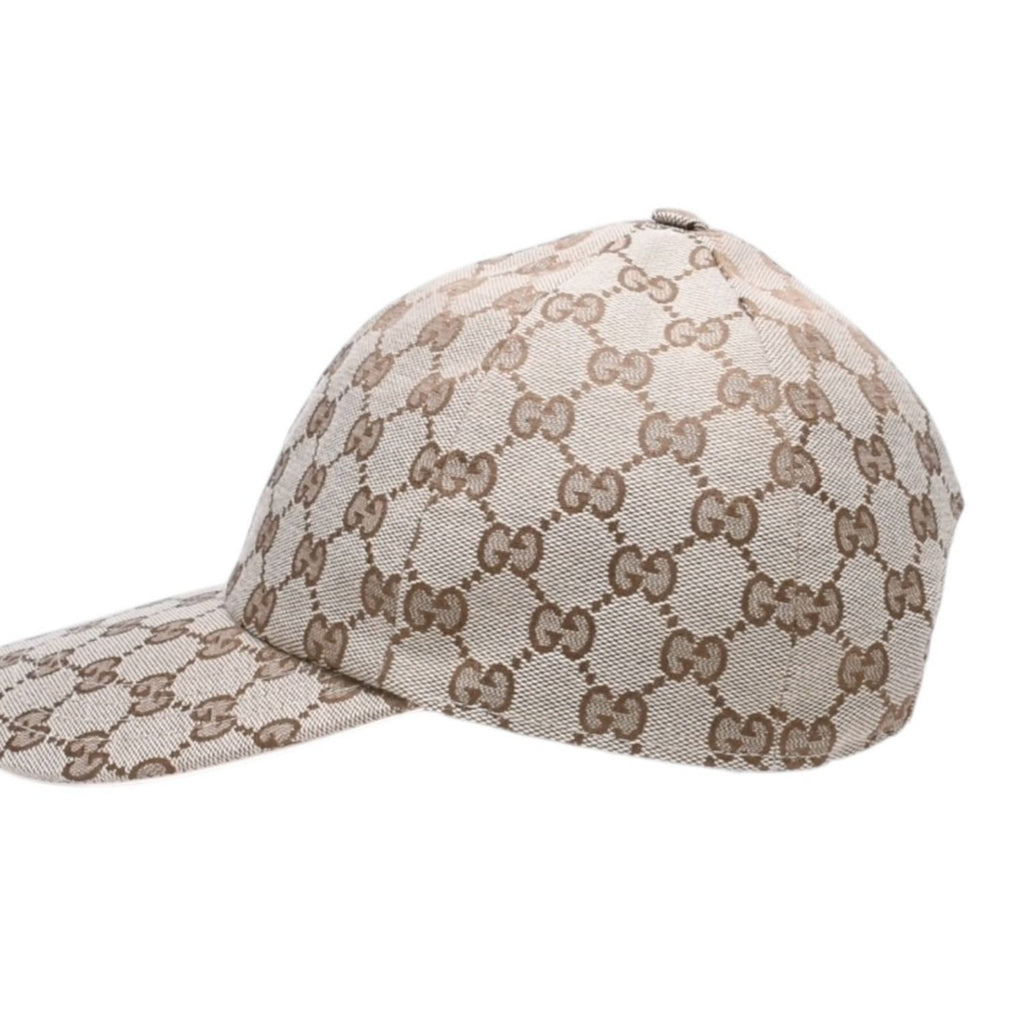 Gucci GG Canvas Baseball Cap S Yuko Higuchi Beau & Police Beige Light Pink Hat — view 5