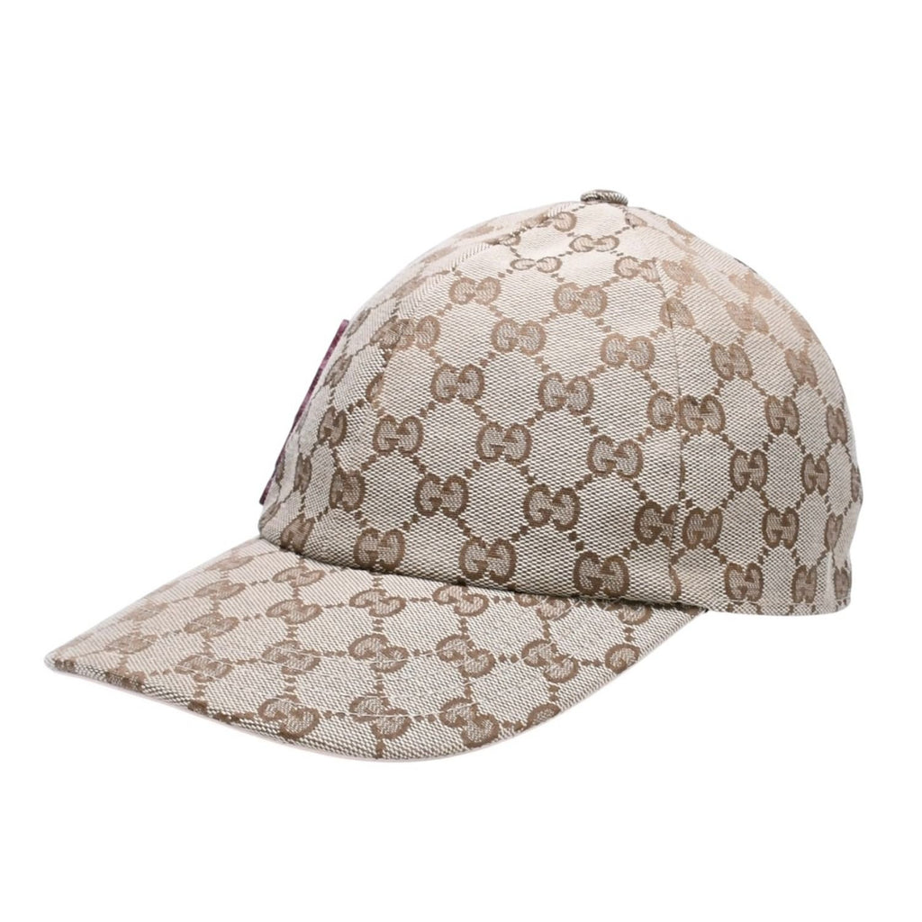 Gucci GG Canvas Baseball Cap S Yuko Higuchi Beau & Police Beige Light Pink Hat — view 2