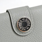 Hermes Card Case M S Evercolor Gray Sellier — view 6
