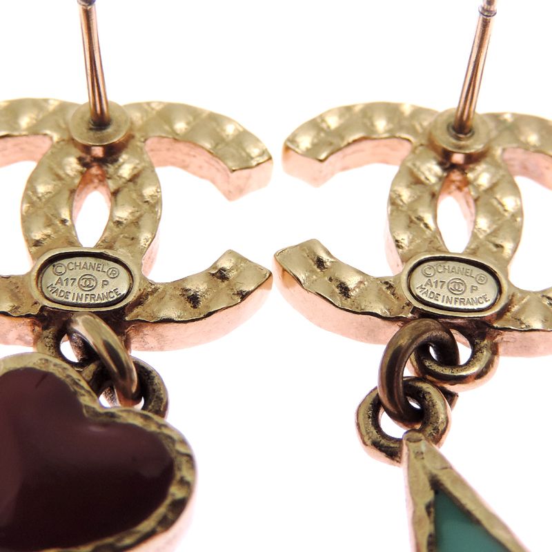 Chanel Earrings Beige — view 5