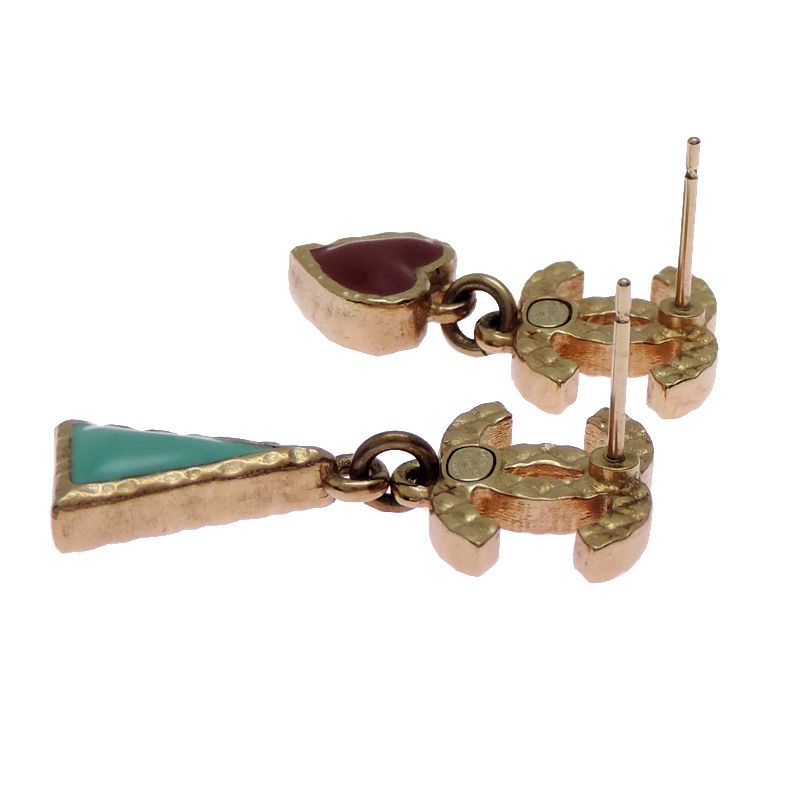 Chanel Earrings Beige — view 6