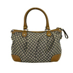 Gucci Sukey Diamante Canvas Leather 2-Way Shoulder Bag Beige — view 3