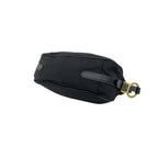 Prada Logo Tessuto Pocono Nylon Saffiano Leather Shoulder Bag Black — view 8